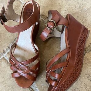 Frye Saddle Brown Wedge